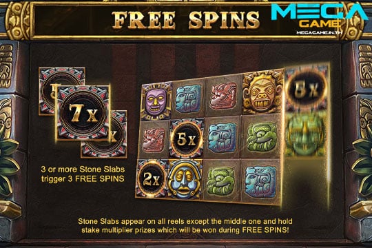 ฟีเจอร์ Free Spins 2 Gonzita Quest