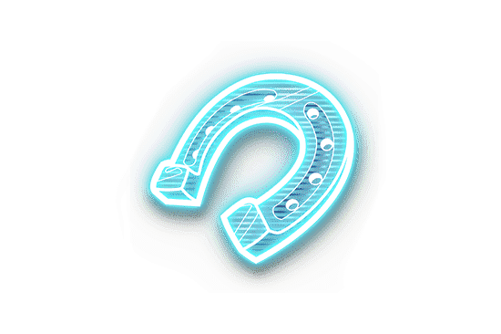 สัญลักษณ์ Neon เกือกม้า