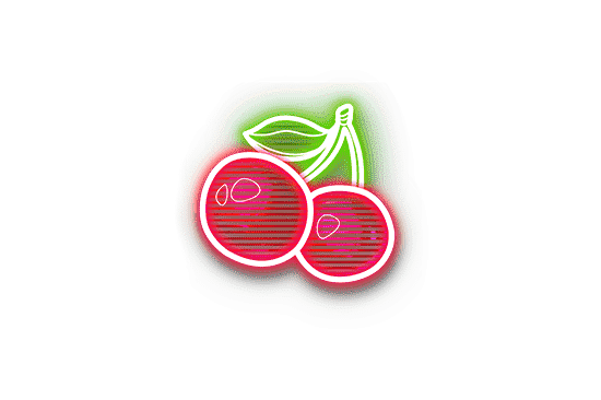สัญลักษณ์ Neon เชอร์รี่
